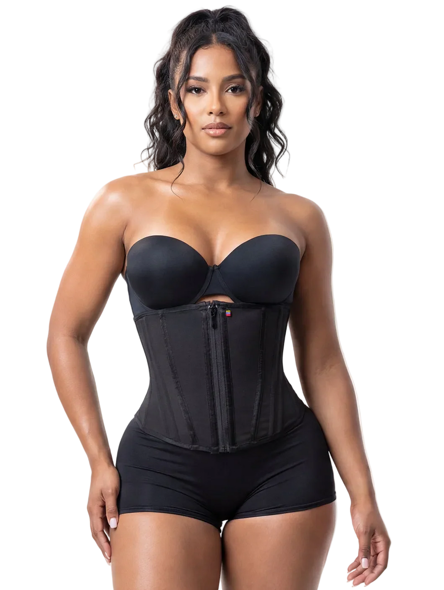 Snatched Body  002414 Hourglass Waist Trainer Cincher Corset Shapewear Stage 3 Faja Colombiana Cinturillas Moldeadoras Reloj de Arena