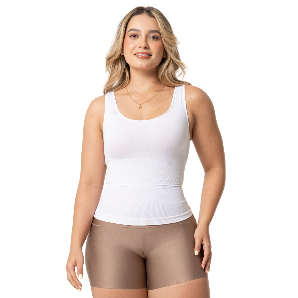 Sonryse TJ06L5 Seamless Camisole Tank Top for Women with Built-in Shelf Bra