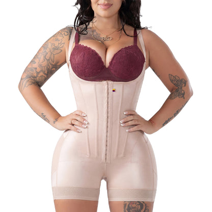 Snatched Body 002425 Open Bust Short Faja