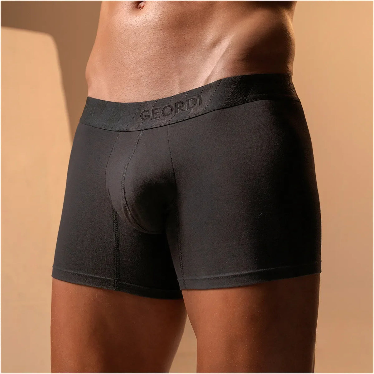Mid-Cut Basic Boxer Briefs for Men
