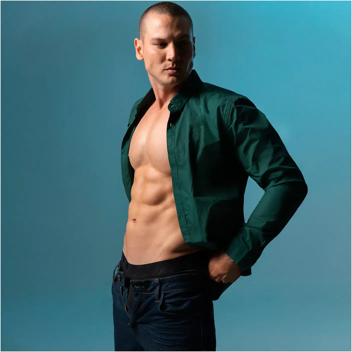 Mid-Cut Basic Boxer Briefs for Men