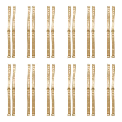 Fajas MYD 01250 Removable and Adjustable Thin Bra Straps - 12 Pack