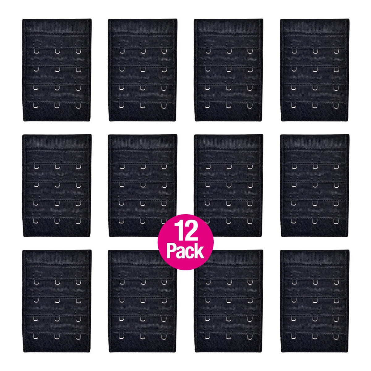 Fajas MYD 002 Hooks Shoulder Strap Extensions - 12 Pack