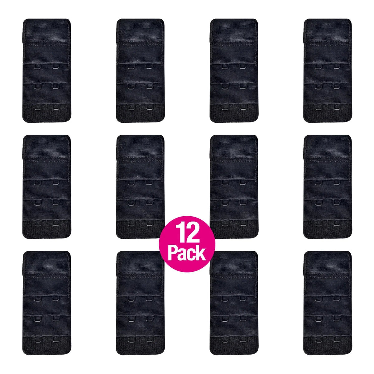 Fajas MYD 003 Hooks Shoulder Strap Extensions - 12 Pack