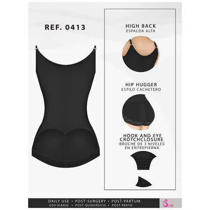 Fajas Salome 0413| Butt Lifter Tummy Control Shapewear for Women