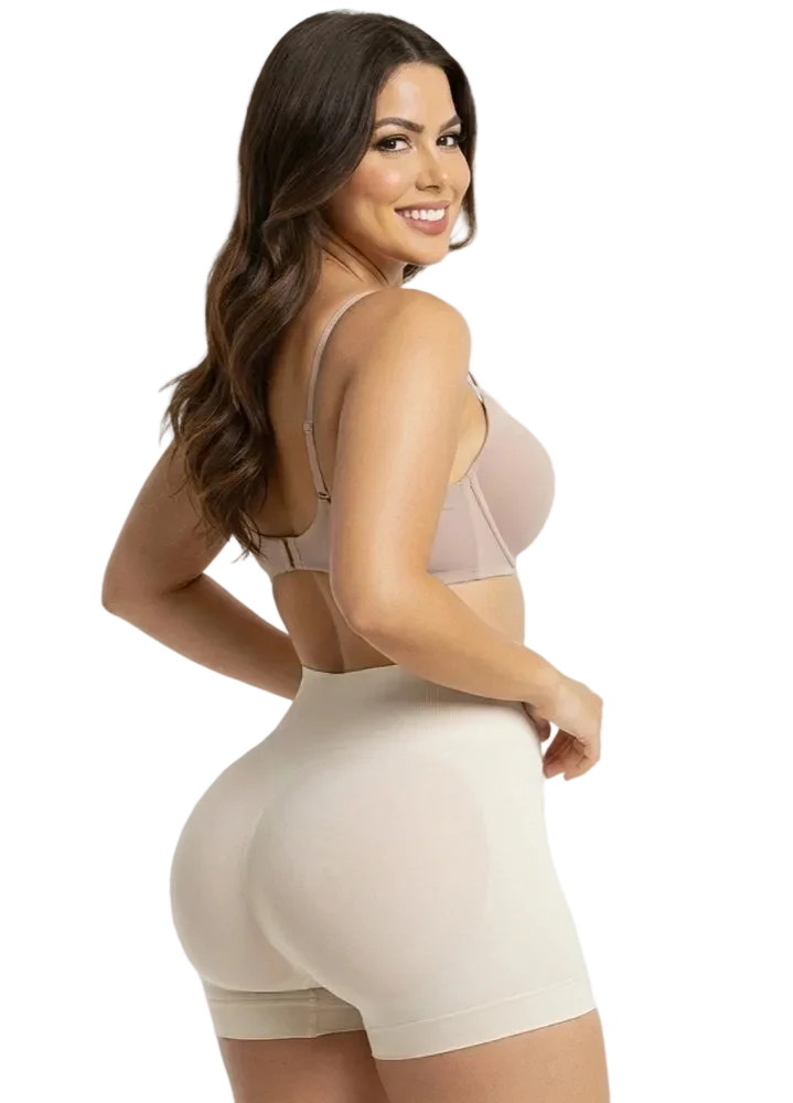 Sonryse TJ05L5 Tummy Control Boyshort Panty with Butt Lifter Effect