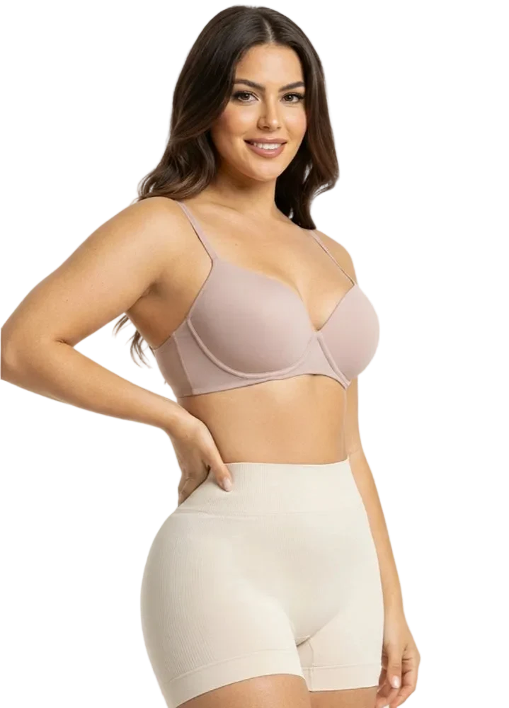 Sonryse TJ05L5 Tummy Control Boyshort Panty with Butt Lifter Effect