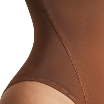 Salome 5005 Umami Line Round Neck Thin Strap Bodysuit