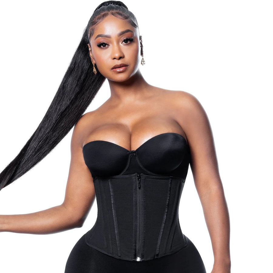 Snatched Body  002414 Hourglass Waist Trainer Cincher Corset Shapewear Stage 3 Faja Colombiana Cinturillas Moldeadoras Reloj de Arena