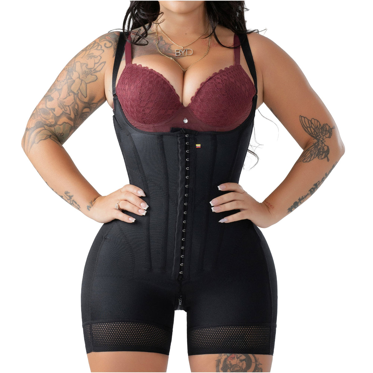 Snatched Body 002425 Open Bust Short Faja