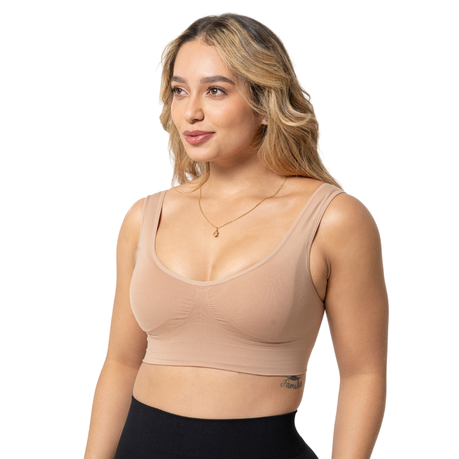 Sonryse TJ03L5 Seamless High-Support Athleisure Bra Top